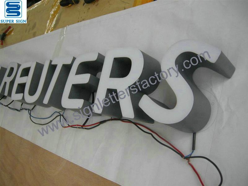 LED channel letter exterior sigange